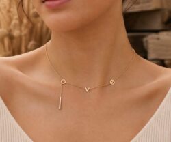 Alternative view of Mei's Muse Love Chain | ketting | Titanium Staal