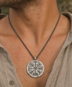 Alternative view of Mei's Viking The Amulet | ketting | Stainless Steel