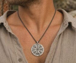Alternative view of Mei's Viking The Amulet | ketting | Stainless Steel