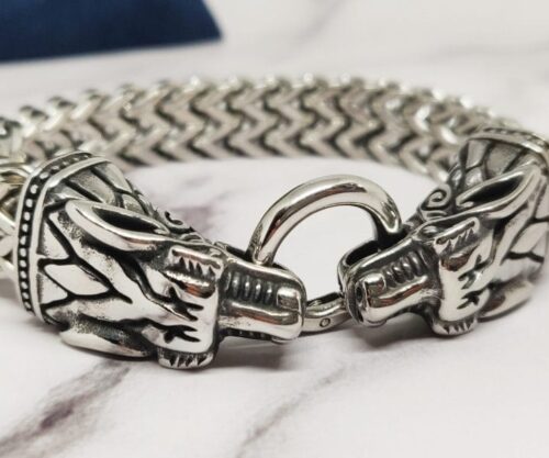 The Dragons 3 scaled e1617188550406 Mei's Viking The Dragons | armband | Stainless Steel The Dragons 3 scaled e1617188550406