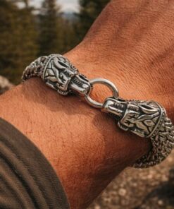 Alternative view of Mei's Viking The Dragons | armband | Stainless Steel