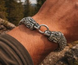 Alternative view of Mei's Viking The Dragons | armband | Stainless Steel