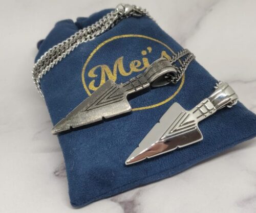 Viking with Spear 1 scaled e1616682881632 Mei's Viking Viking with Spear | ketting | Stainless Steel Viking with Spear 1 scaled e1616682881632