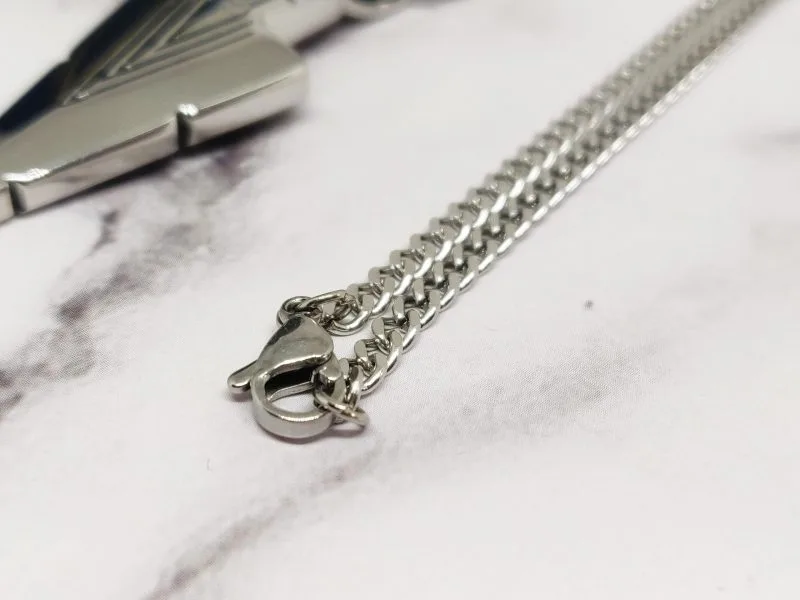 Mei's Viking Viking with Spear | ketting | Stainless Steel - Afbeelding 8