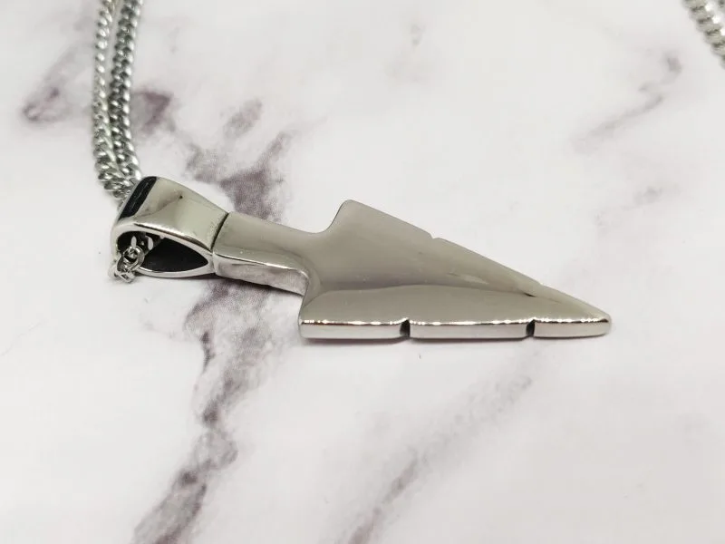 Mei's Viking Viking with Spear | ketting | Stainless Steel - Afbeelding 9