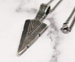 Mei's Viking Viking with Spear | ketting | Stainless Steel