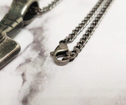 Viking with Spear 7 scaled e1616682810634 Mei's Viking Viking with Spear | ketting | Stainless Steel Viking with Spear 7 scaled e1616682810634