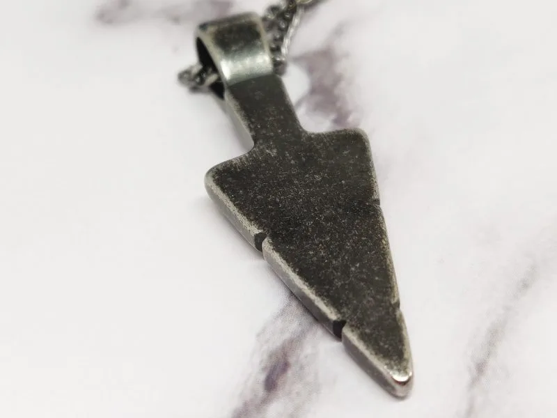 Mei's Viking Viking with Spear | ketting | Stainless Steel - Afbeelding 6