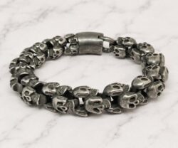 Mei's Muse The Skulls | armband | Stainless Steel