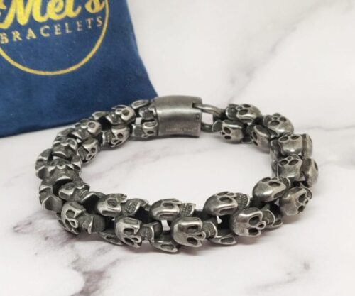 The Skulls 9 scaled e1618571588948 Mei's Muse The Skulls | armband | Stainless Steel The Skulls 9 scaled e1618571588948