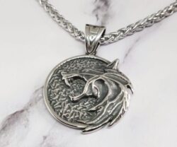 The Wolf 3 scaled e1618314424588 Mei's Jewellery Mei's Muse The Wolf | ketting | Stainless Steel