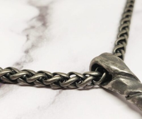 Valknut Arrow 5 scaled e1618402816405 Mei's Viking Valknut Arrow | ketting | Stainless Steel Valknut Arrow 5 scaled e1618402816405
