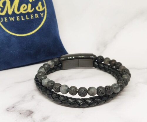 Lava Leather 7 scaled e1622198203809 Mei's Hide Lava Leather | armband | Leer Lava Leather 7 scaled e1622198203809