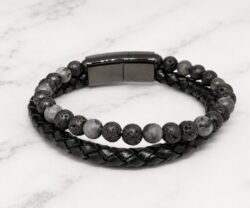Mei's Hide Lava Leather | armband | Leer