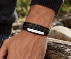 Alternative view of Mei's Hide Leather Ropes | armband | Leer