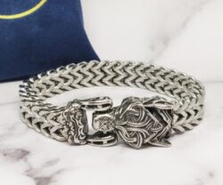 Wolf Fenrir Mei's Jewellery Mei's Viking Wolf Fenrir | armband | Stainless Steel