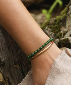 Alternative view of Mei's Tibetan Coppery Jade | armband | Edelsteen