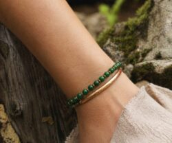 Alternative view of Mei's Tibetan Coppery Jade | armband | Edelsteen