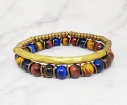 Mei's Tibetan Tibetan Tiger | armband | Edelsteen