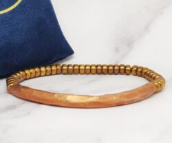 Mei's Tibetan Copper Beaded | armband | Koper