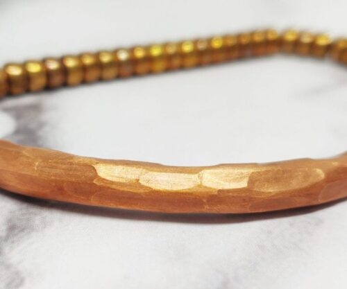 Copper Beaded 3 scaled e1635855482460 Mei's Tibetan Copper Beaded | armband | Koper Copper Beaded 3 scaled e1635855482460