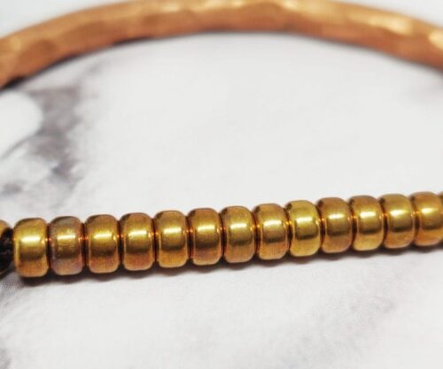 Copper Beaded 4 scaled e1635855520688 Mei's Tibetan Copper Beaded | armband | Koper Copper Beaded 4 scaled e1635855520688