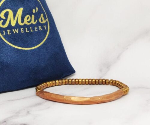 Copper Beaded 6 scaled e1635855543967 Mei's Tibetan Copper Beaded | armband | Koper Copper Beaded 6 scaled e1635855543967