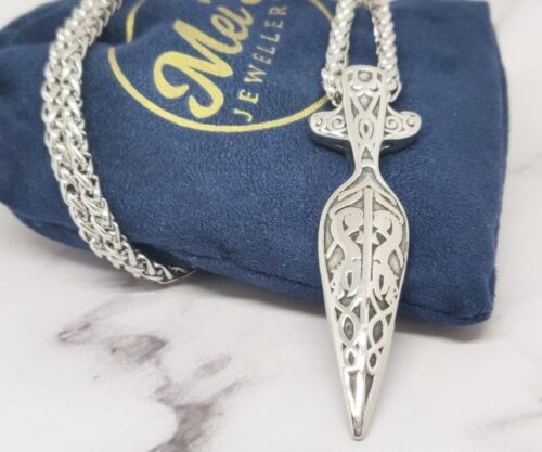 Big Nordic Spear 3 scaled e1642074209180 Mei's Viking Big Nordic Spear | ketting | Stainless Steel Mei’s Viking Big Nordic Spear ketting van stainless steel