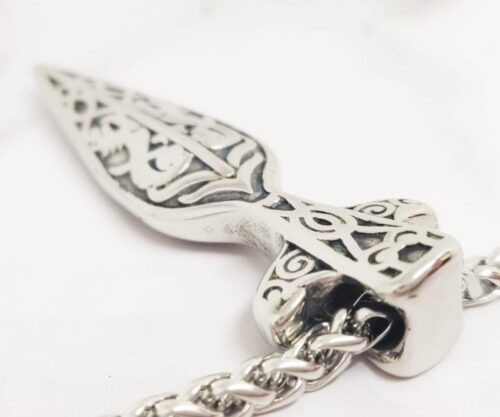Big Nordic Spear 5 scaled e1642074252209 Mei's Viking Big Nordic Spear | ketting | Stainless Steel Mei’s Viking Big Nordic Spear ketting van stainless steel