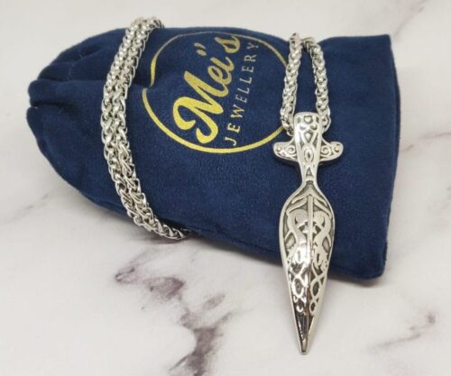 Big Nordic Spear 7 scaled e1642074275923 Mei's Viking Big Nordic Spear | ketting | Stainless Steel Mei’s Viking Big Nordic Spear ketting van stainless steel