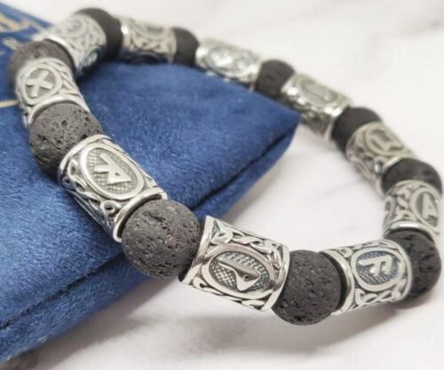 Lava Rune 5 scaled e1642598176306 Mei's Viking Lava Rune | armband | Stainless Steel Lava Rune 5 scaled e1642598176306