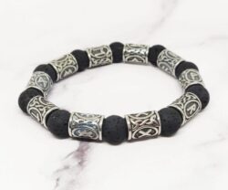 Mei's Viking Lava Rune | armband | Stainless Steel