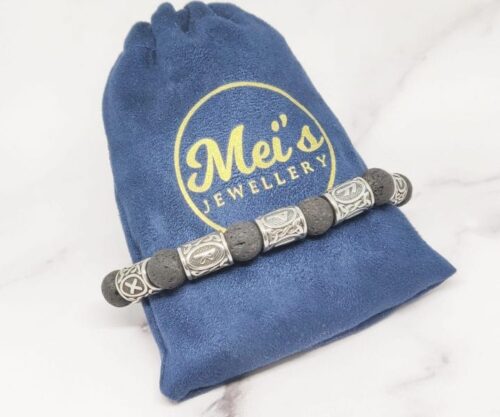 Lava Rune 7 scaled e1642598217675 Mei's Viking Lava Rune | armband | Stainless Steel Lava Rune 7 scaled e1642598217675