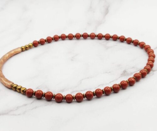 Coppery Jasper 10 scaled e1645527546820 Mei's Tibetan Coppery Jasper | armband | Edelsteen Coppery Jasper 10 scaled e1645527546820