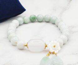 Mei's Everest Flower Jade | armband | Edelsteen