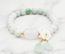 Mei's Everest Flower Jade | armband | Edelsteen