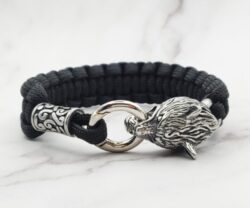 Mei's Viking Surviving Wolf | armband | Paracord