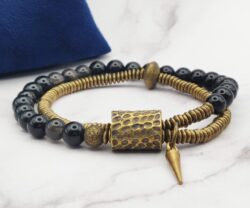 Mei's Tibetan Copper Obsidian | armband | Edelsteen