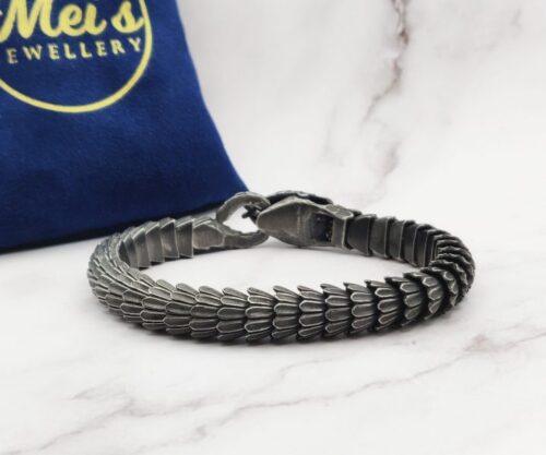 The Serpent 9 scaled e1647954071156 Mei's Viking The Serpent | armband | Stainless Steel The Serpent 9 scaled e1647954071156