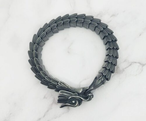 The Wyrm 8 scaled e1649332749426 Mei's Viking The Wyrm | armband | Stainless Steel The Wyrm 8 scaled e1649332749426