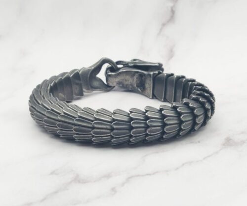 The Wyrm 9 scaled e1649332942726 Mei's Viking The Wyrm | armband | Stainless Steel The Wyrm 9 scaled e1649332942726