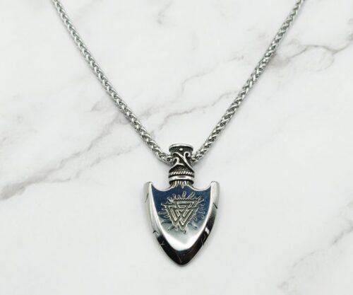 Spear of Odin 3 Mei's Viking Spear of Odin | ketting | Stainless Steel Spear of Odin 3