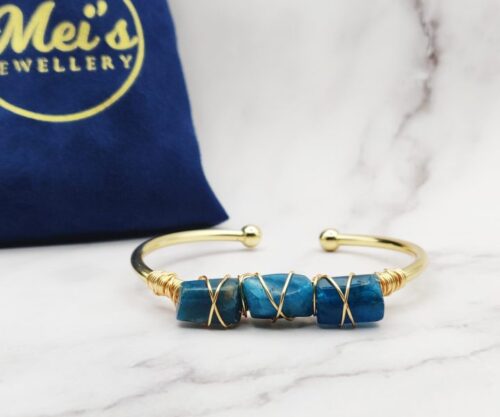 Rocky Bangle 10 Mei's Everest Rocky Bangle | armband | Edelsteen Rocky Bangle 10