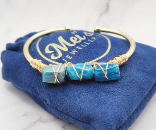 Rocky Bangle 2 Mei's Everest Rocky Bangle | armband | Edelsteen Rocky Bangle 2