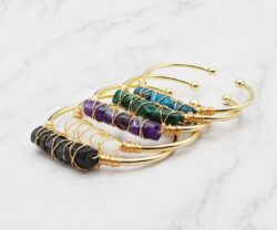 Mei's Everest Rocky Bangle | armband | Edelsteen