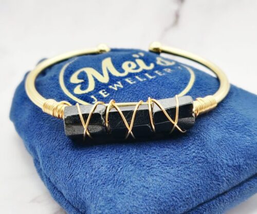 Rocky Bangle 5 Mei's Everest Rocky Bangle | armband | Edelsteen Rocky Bangle 5