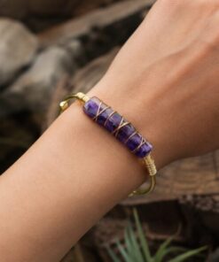 Alternative view of Mei's Everest Rocky Bangle | armband | Edelsteen