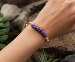 Alternative view of Mei's Everest Rocky Bangle | armband | Edelsteen