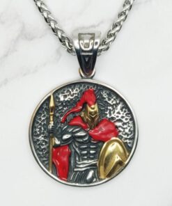 Mei's | Muse Warrior of Sparta | ketting | Stainless Steel