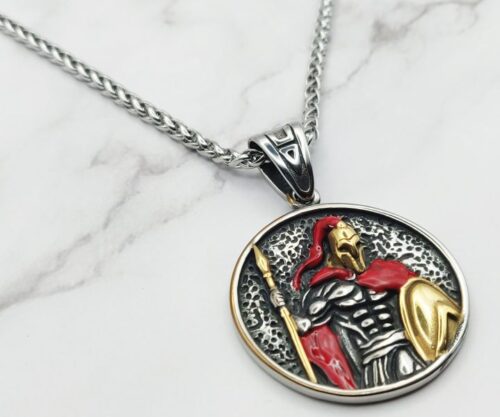 Warrior of Sparta 4 1 Mei's Muse Warrior of Sparta | ketting | Stainless Steel Warrior of Sparta 4 1